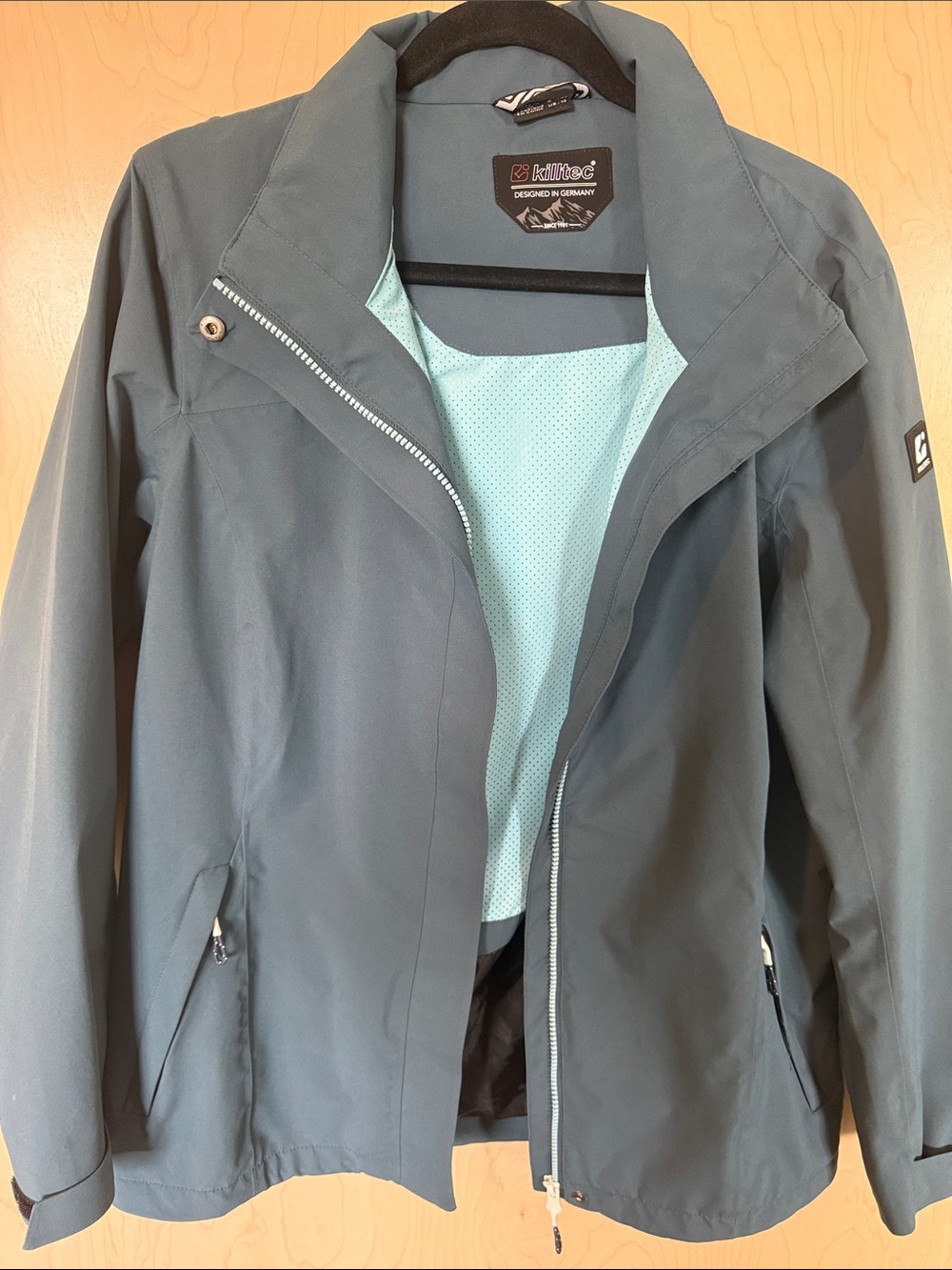 Killtec German Women's Waterproof Softshell Jacket - Slate Blue